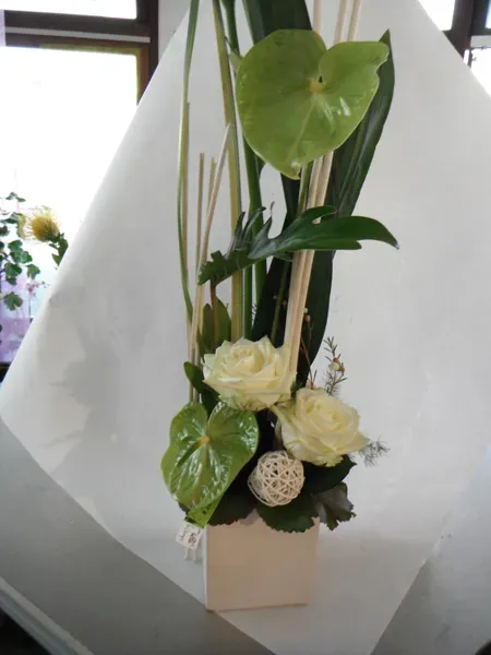 Composition florale pour évènement (1webp